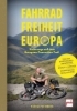 Buchcover und Innenansicht für das Buch: Fahrrad, Freiheit, Europa - unterwegs auf dem EuropeanConnection Trail