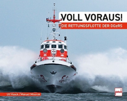 Buchcover und Innenansicht für das Buch: Voll voraus!