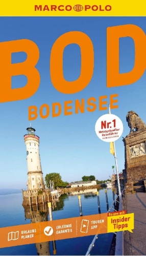 Buchcover und Innenansicht für das Buch: MARCO POLO Reiseführer Bodensee