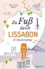 Buchcover und Innenansicht für das Buch: Zu Fuß durch Lissabon