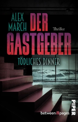 Buchcover und Innenansicht für das Buch: Der Gastgeber: Tödliches Dinner