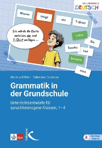Buchcover und Innenansicht für das Buch: Grammatik in der Grundschule
