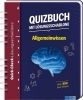 Buchcover und Innenansicht für das Buch: Quizbuch mit Lösungsschablone Allgemeinwissen