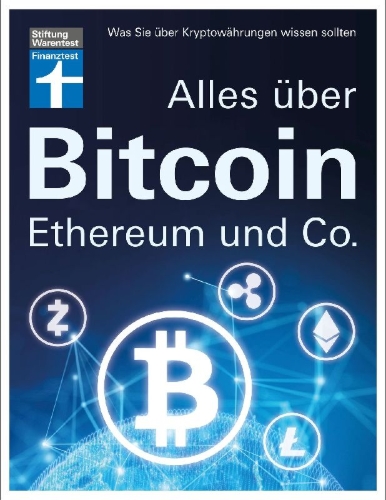 Buchcover und Innenansicht für das Buch: Alles über Bitcoin, Ethereum und Co.