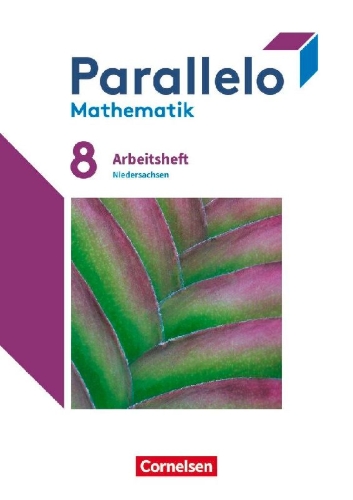 Buchcover und Innenansicht für das Buch: Parallelo 8. Schuljahr. Niedersachsen - Arbeitsheft mit Lösungen