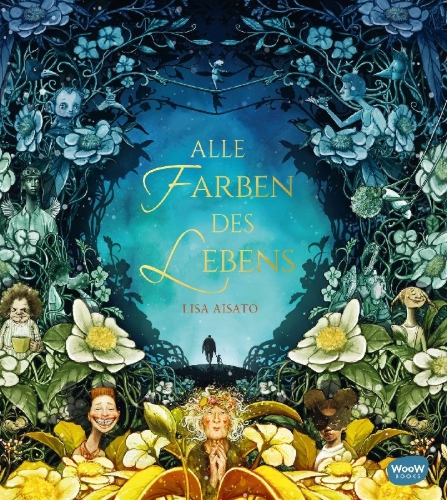 Buchcover und Innenansicht für das Buch: Livet - illustrert
