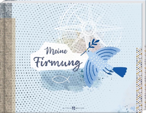 Buchcover und Innenansicht für das Buch: Meine Firmung - Kreativalbum