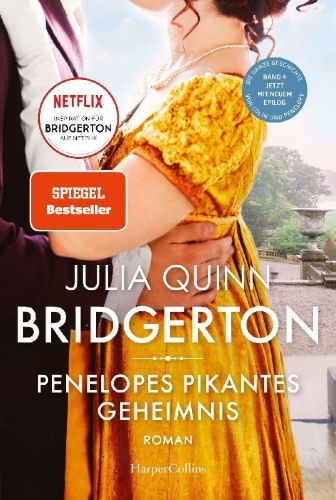Buchcover und Innenansicht für das Buch: Romancing Mister Bridgerton