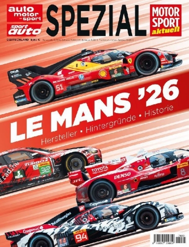 Buchcover und Innenansicht für das Buch: auto motor sport Edition - Le Mans
