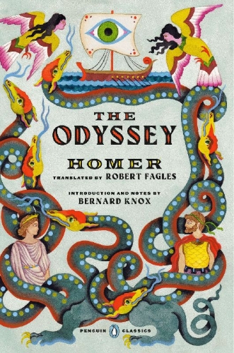 Buchcover und Innenansicht für das Buch: The Odyssey