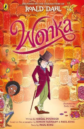 Buchcover und Innenansicht für das Buch: Wonka