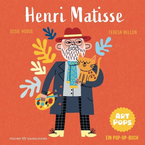 Buchcover und Innenansicht für das Buch: Henri Matisse. A Pop-um-Book