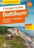 Buchcover und Innenansicht für das Buch: MARCO POLO Camper Guide Baltikum: Estland, Lettland & Litauen