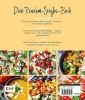 Buchcover und Innenansicht für das Buch: Stressfrei kochen mit Wochenplänen