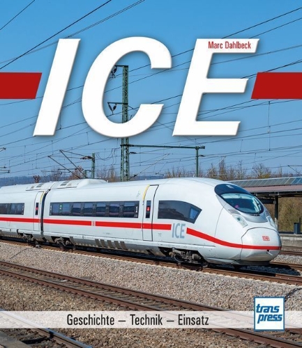 Buchcover und Innenansicht für das Buch: ICE