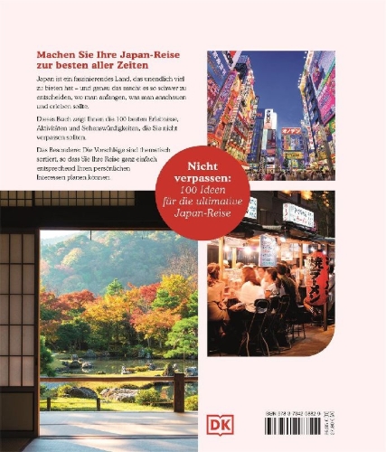 Buchcover und Innenansicht für das Buch: Japan - Die ultimative Bucket List