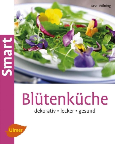 Buchcover und Innenansicht für das Buch: Blütenküche