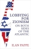 Buchcover und Innenansicht für das Buch: Lobbying for Zionism on Both Sides of the Atlantic