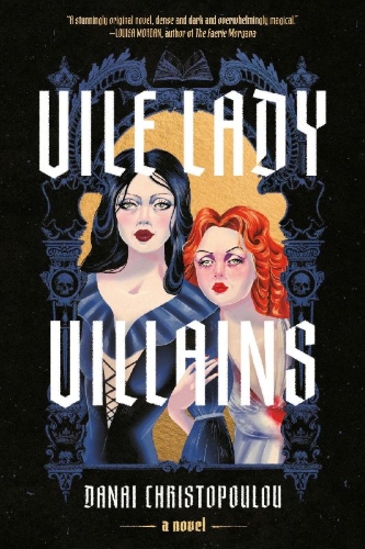 Buchcover und Innenansicht für das Buch: Vile Lady Villains