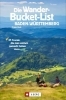 Buchcover und Innenansicht für das Buch: Die Wander-Bucket-List Baden-Württemberg