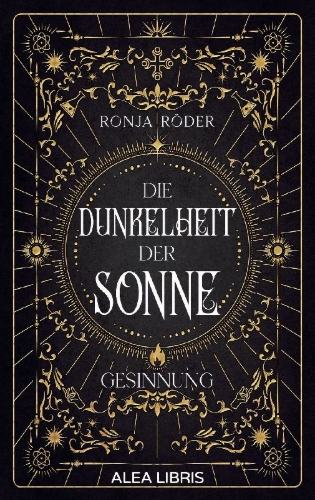 Buchcover und Innenansicht für das Buch: Die Dunkelheit der Sonne