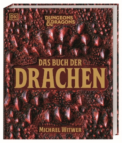 Buchcover und Innenansicht für das Buch: Dungeons & Dragons Das Buch der Drachen