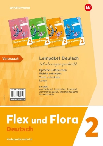 Buchcover und Innenansicht für das Buch: Flex und Flora - Ausgabe 2021