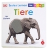 Buchcover und Innenansicht für das Buch: Erstes Lernen Fühl-Leporello. Tiere