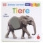 Buchcover und Innenansicht für das Buch: Erstes Lernen Fühl-Leporello. Tiere