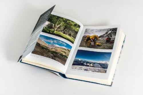 Buchcover und Innenansicht für das Buch: Gratwanderung