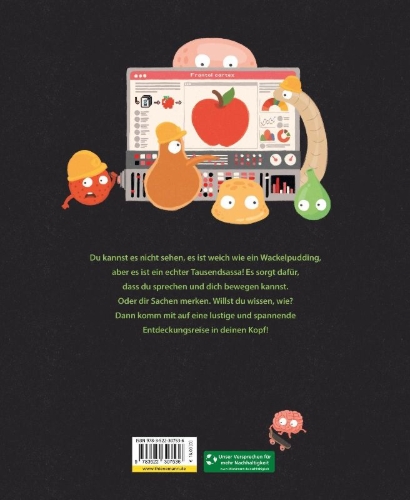 Buchcover und Innenansicht für das Buch: Your brilliant brain
