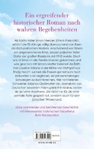Buchcover und Innenansicht für das Buch: Die Schwestern von Krakau
