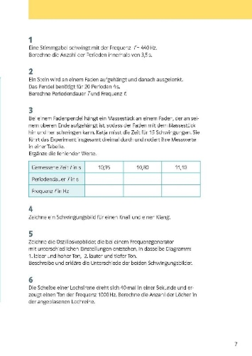 Buchcover und Innenansicht für das Buch: KomplettTrainer Gymnasium Physik 7.-10. Klasse