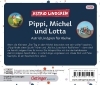 Buchcover und Innenansicht für das Buch: Pippi, Michel und Lotta
