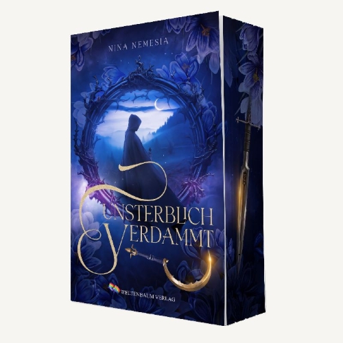 Buchcover und Innenansicht für das Buch: Unsterblich verdammt