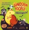 Buchcover und Innenansicht für das Buch: The Dinosaur that Pooped Halloween!