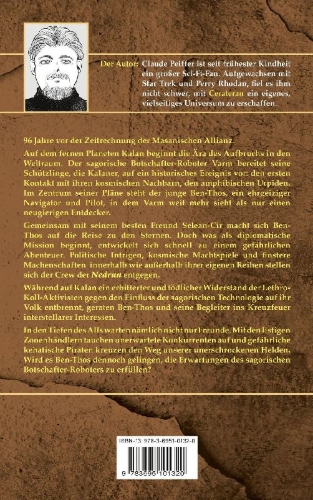 Buchcover und Innenansicht für das Buch: Aufbruch ins All