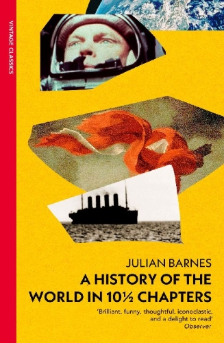 Buchcover und Innenansicht für das Buch: A History of the World in 10 1/2 Chapters
