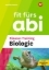 Buchcover und Innenansicht für das Buch: Fit fürs Abi. Klausur-Training Biologie