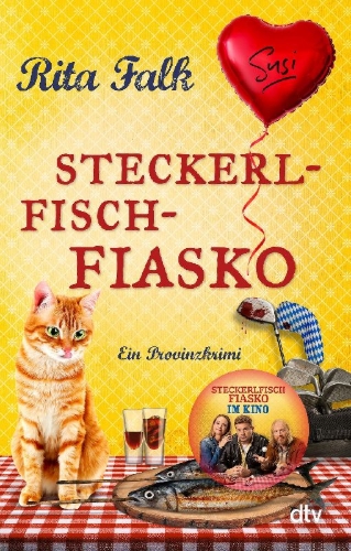Buchcover und Innenansicht für das Buch: Steckerlfischfiasko