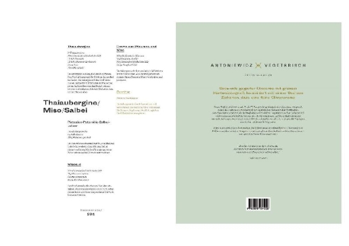 Buchcover und Innenansicht für das Buch: Vegetarisch - Green Glamour