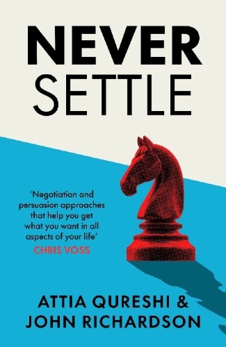 Buchcover und Innenansicht für das Buch: Never Settle