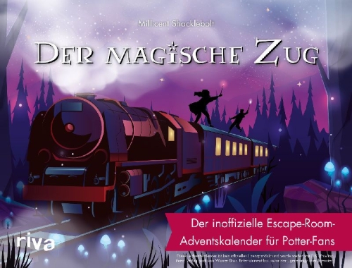 Buchcover und Innenansicht für das Buch: Der magische Zug