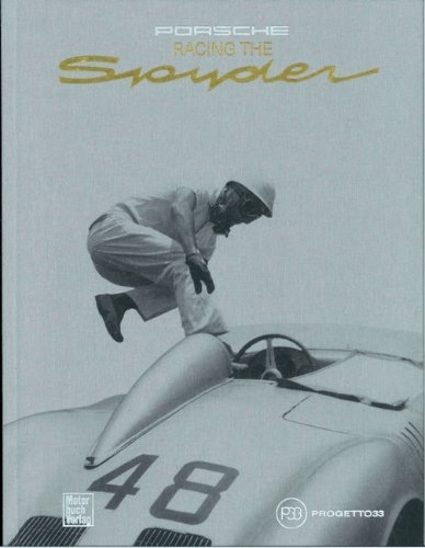 Buchcover und Innenansicht für das Buch: Racing the Spyder - Dt. Ausgabe
