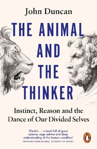 Buchcover und Innenansicht für das Buch: The Animal and the Thinker