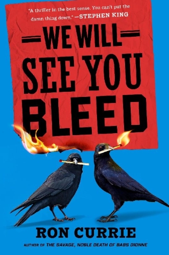 Buchcover und Innenansicht für das Buch: We Will See You Bleed