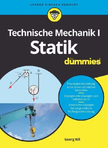 Buchcover und Innenansicht für das Buch: Technische Mechanik I Statik für Dummies