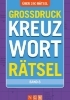 Buchcover und Innenansicht für das Buch: Großdruck Kreuzworträtsel - Band 8 - Über 280 Rätsel in großer Schrift für Senioren & Erwachsene