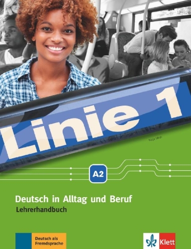 Buchcover und Innenansicht für das Buch: Linie 1 A2. Lehrerhandbuch
