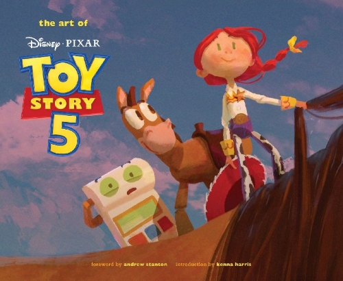 Buchcover und Innenansicht für das Buch: Disney/Pixar The Art of Toy Story 5